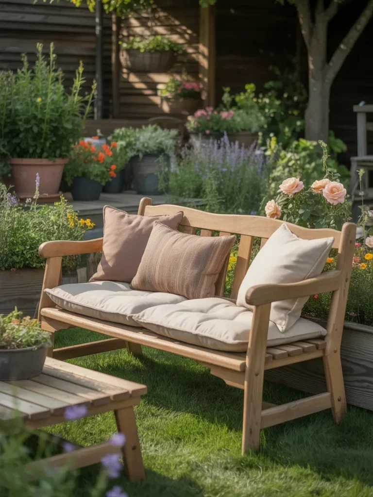 Decorative Garden Bench