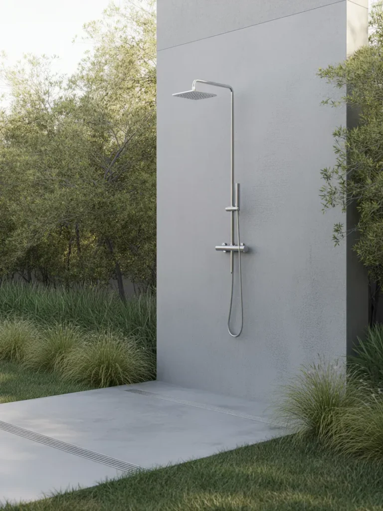 Simple Wall-Mounted Rinse Station