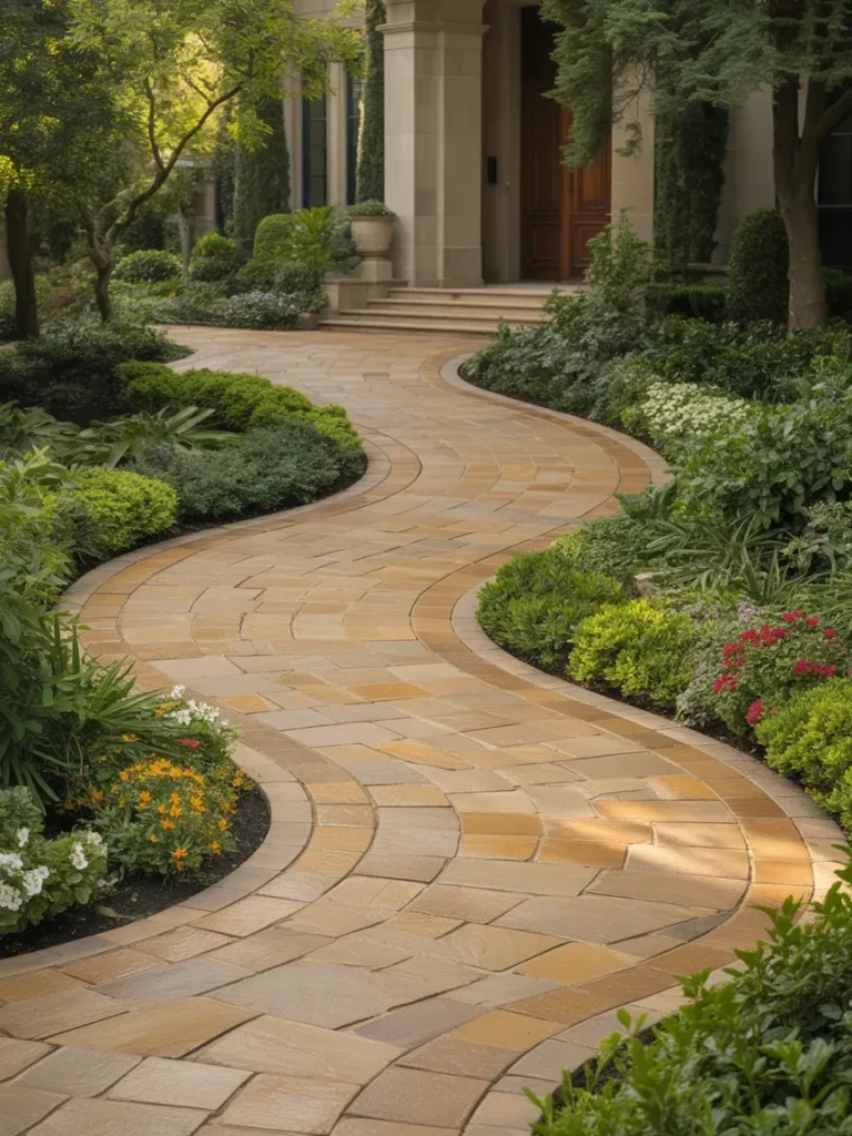 Curved Driveway Design