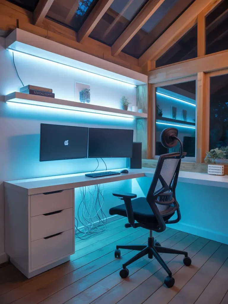 Tech-Optimized Workspace