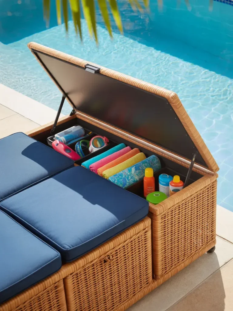 Outdoor Storage Bench