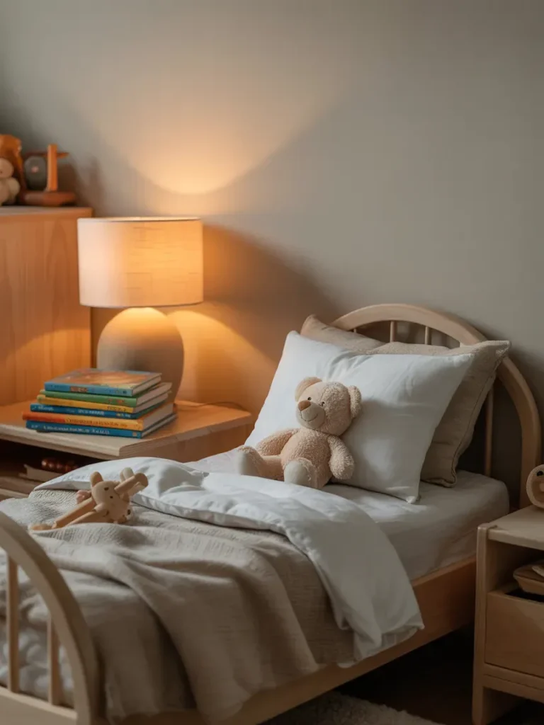 Keep a Consistent Bedtime Routine Area