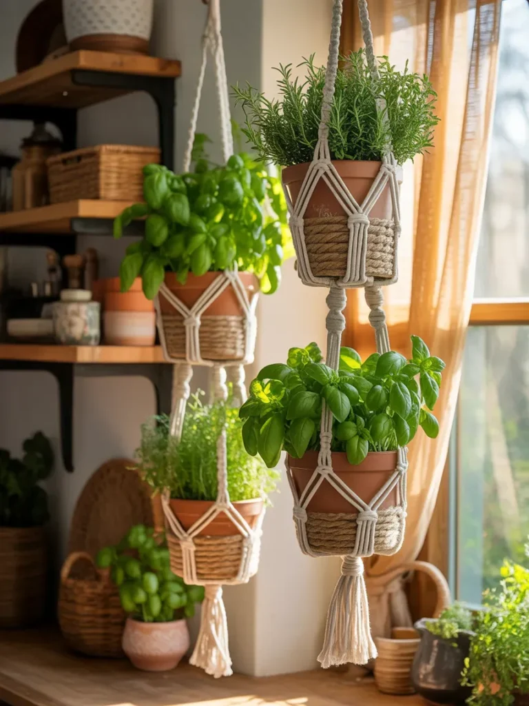 Hanging Herb Planter Ideas
