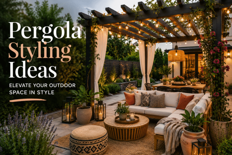 Pergola Styling Ideas