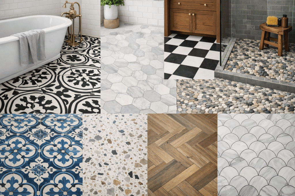 Bathroom Floor Tile Design Ideas