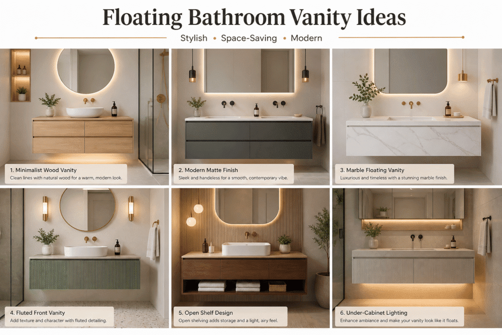 Floating Bathroom Vanity Ideas
