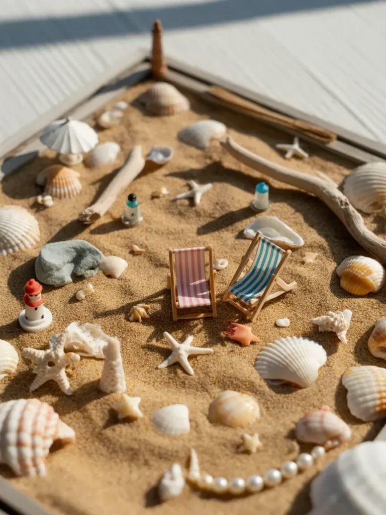 Beach-Themed Fairy Garden
