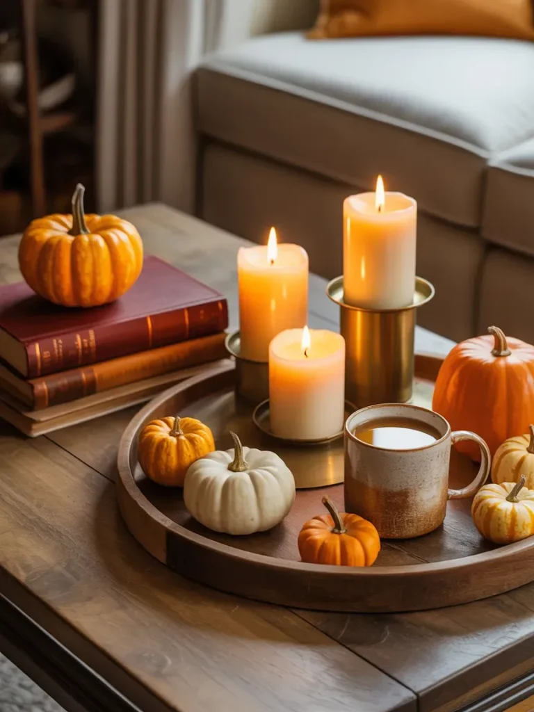 Style a Seasonal Coffee Table
