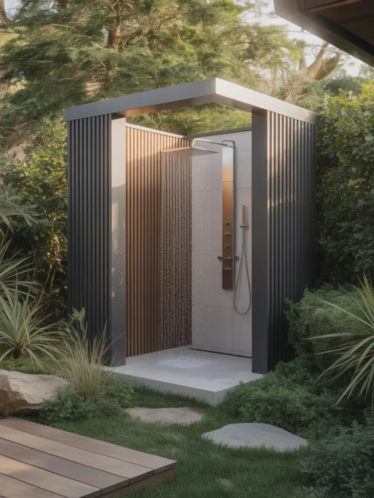 Enclosed Privacy Shower