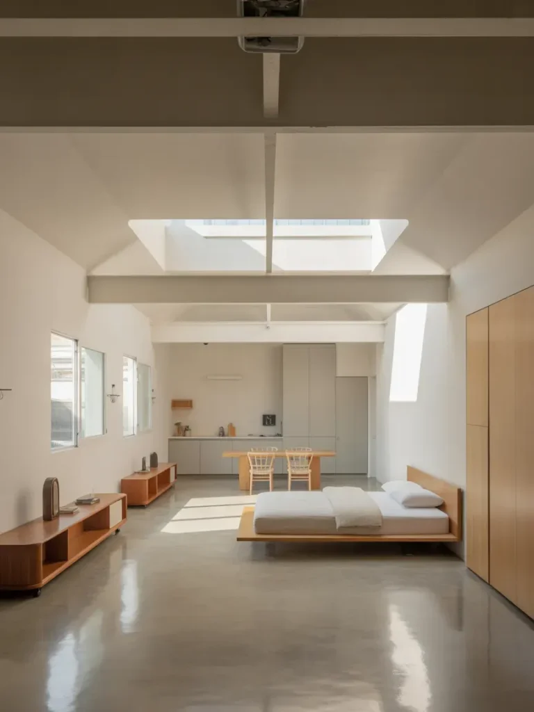 Minimalist Studio Living Space