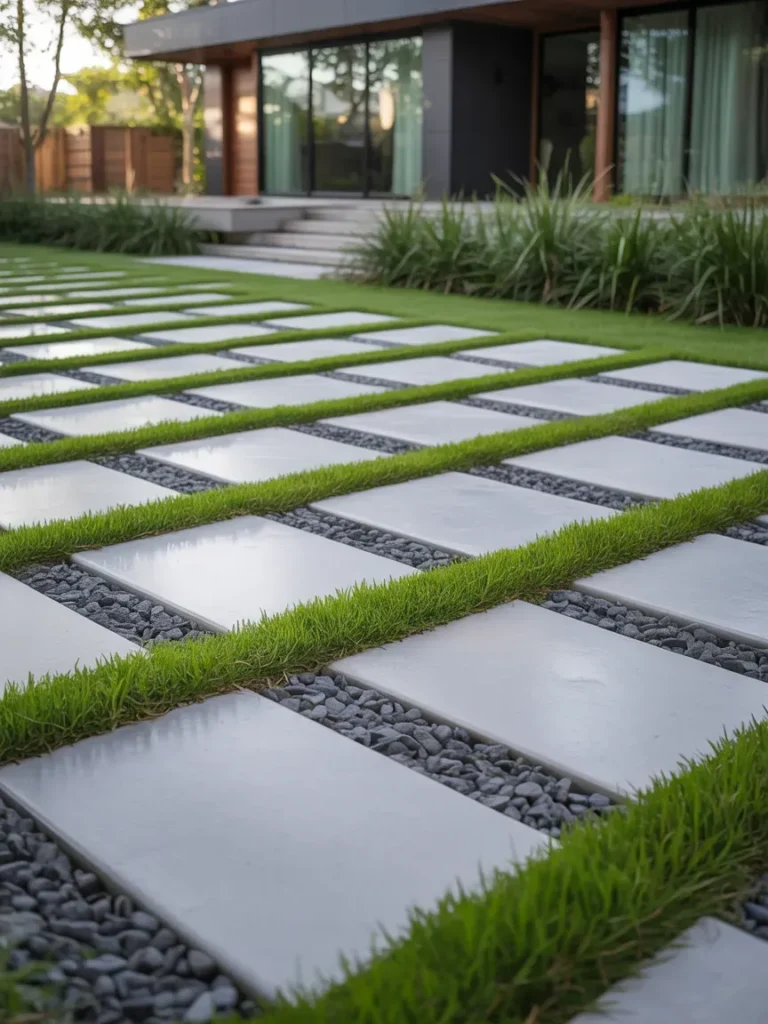 Permeable Eco-Friendly Driveway