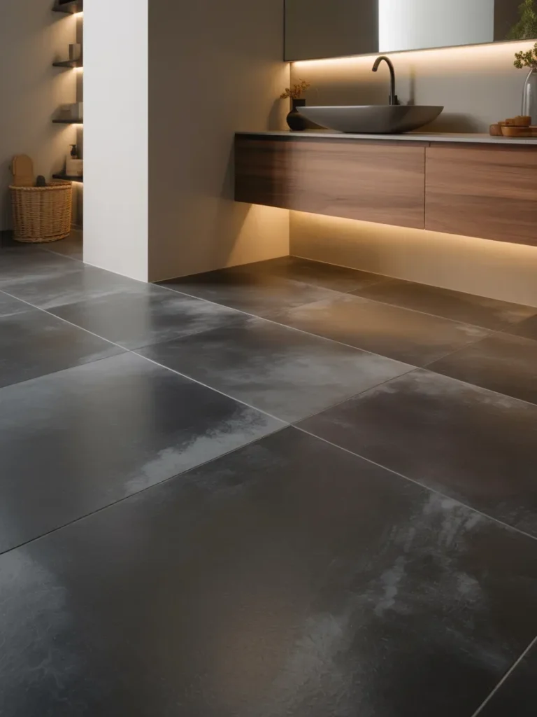 Matte Finish Tiles for a Soft Modern Look