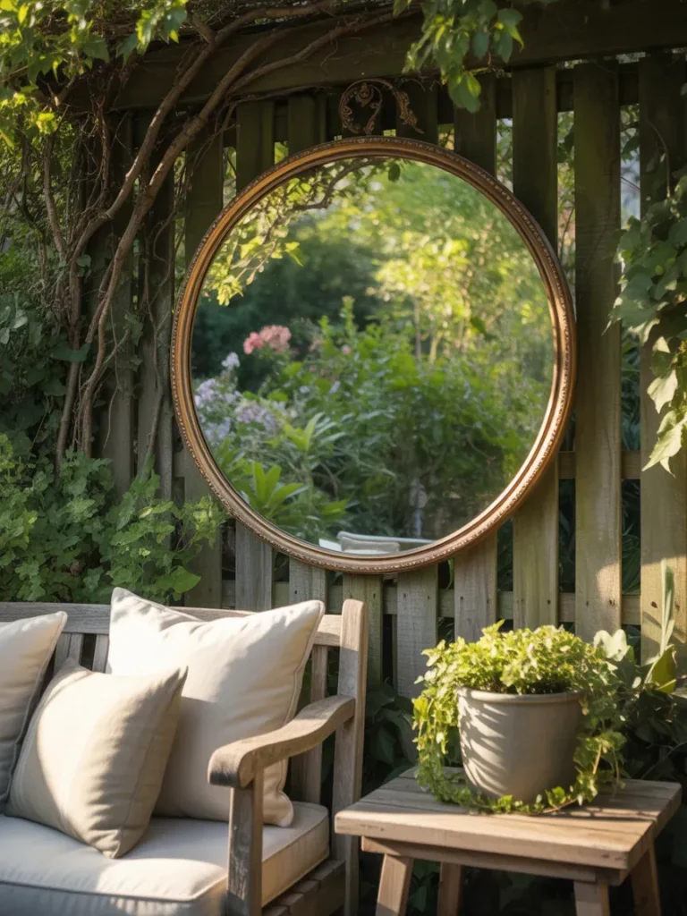  Garden Mirror Illusion