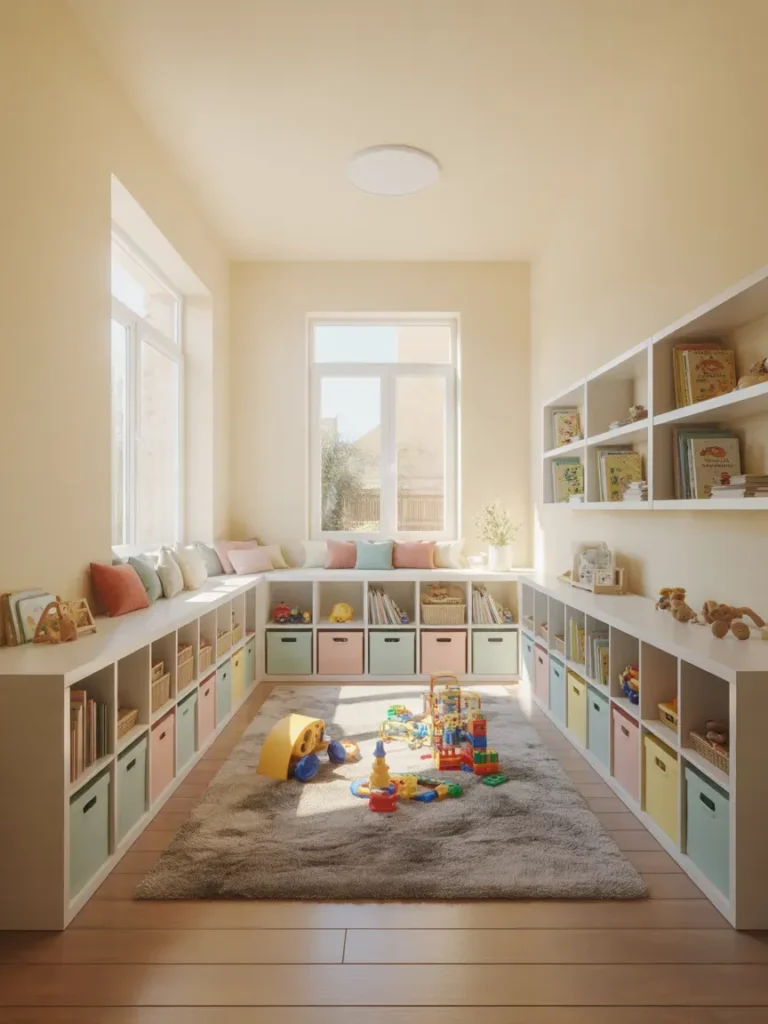 Low Shelving for Easy Reach
