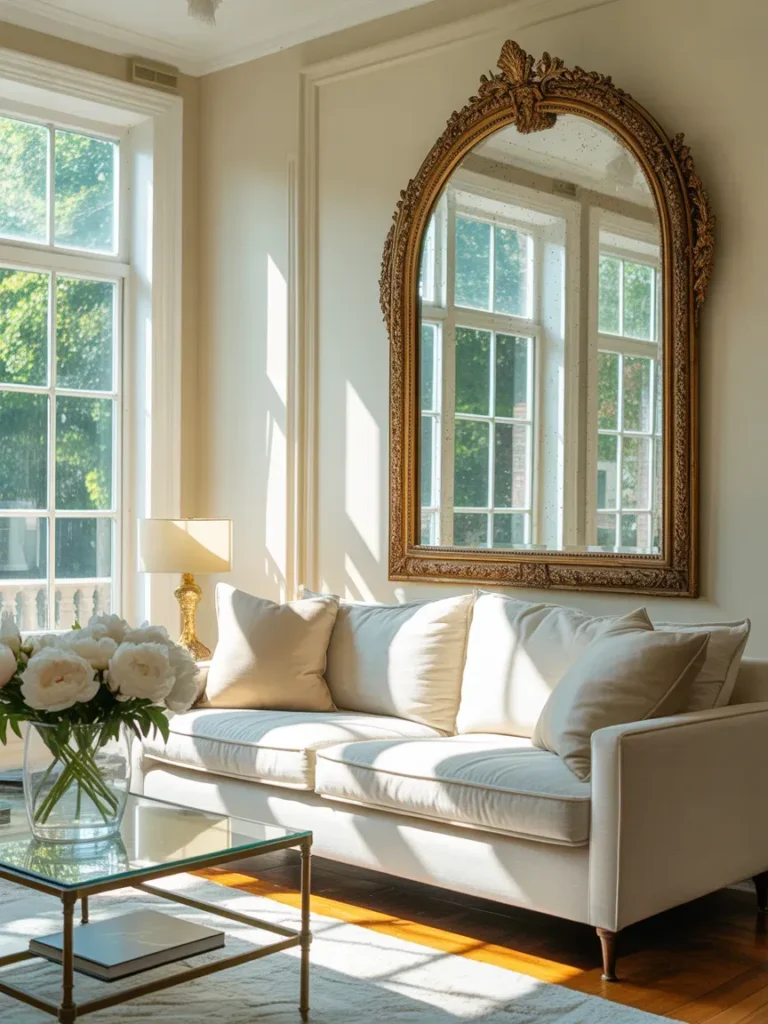 Use Mirrors to Make Rooms Feel Bigger