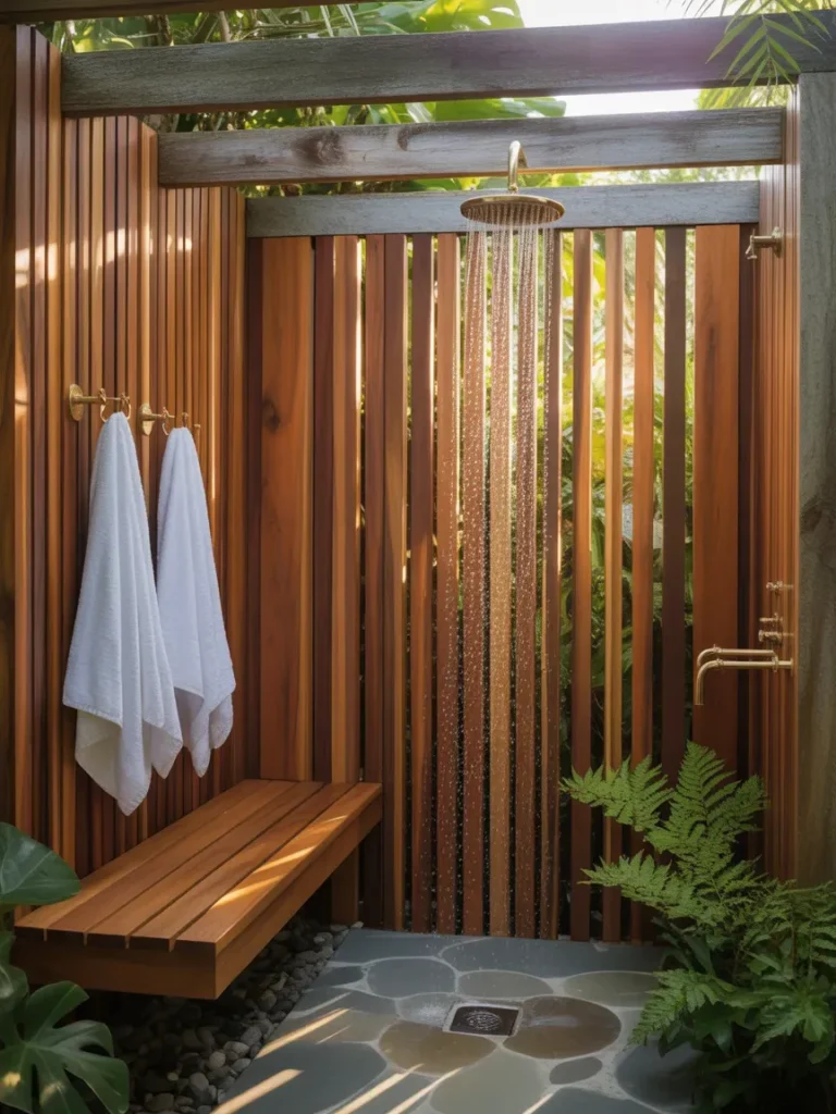 Rustic Wood Enclosure