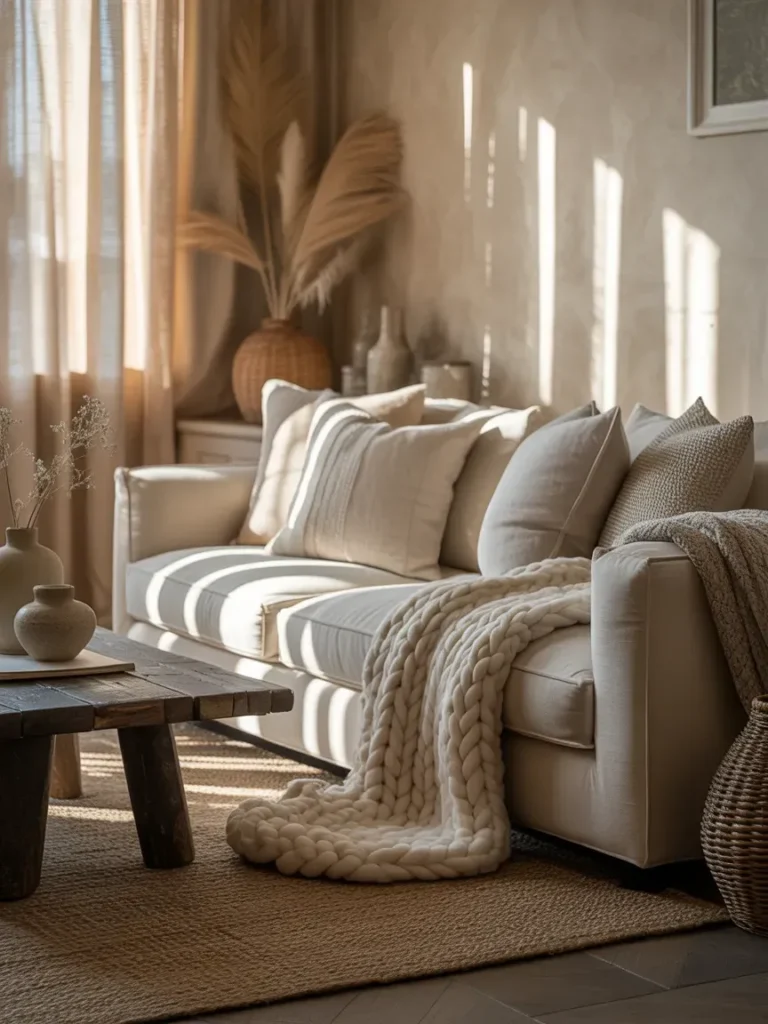 Layered Neutral Color Schemes with Texture