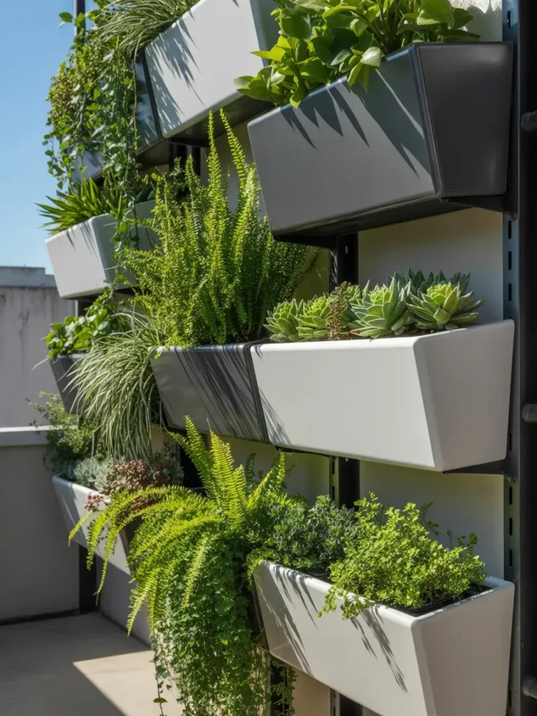 Vertical Container Garden