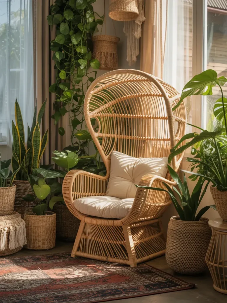 Add a Statement Bohemian Chair