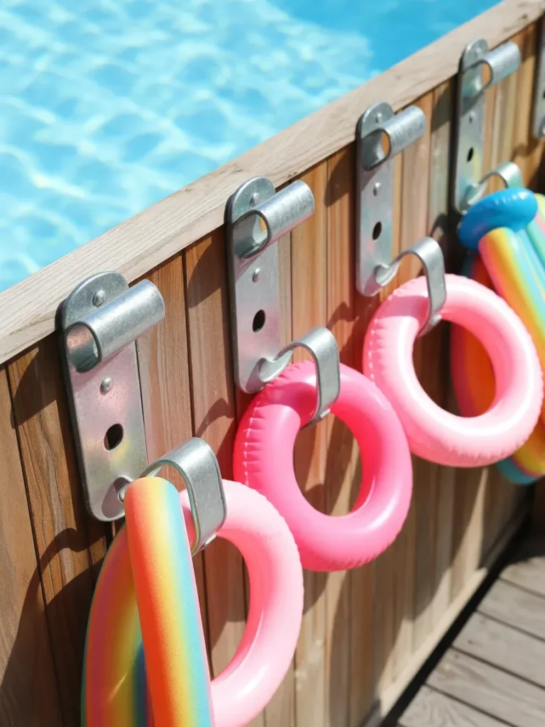 Fence-Mounted Float Hooks