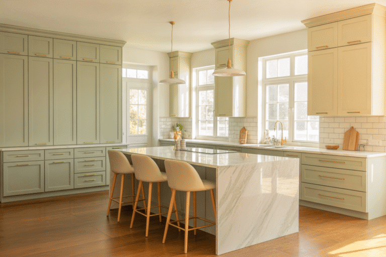 Sage Green and Cream Kitchen Ideas