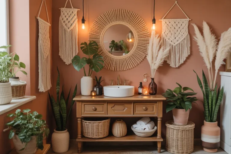 Boho Bathroom Under $500