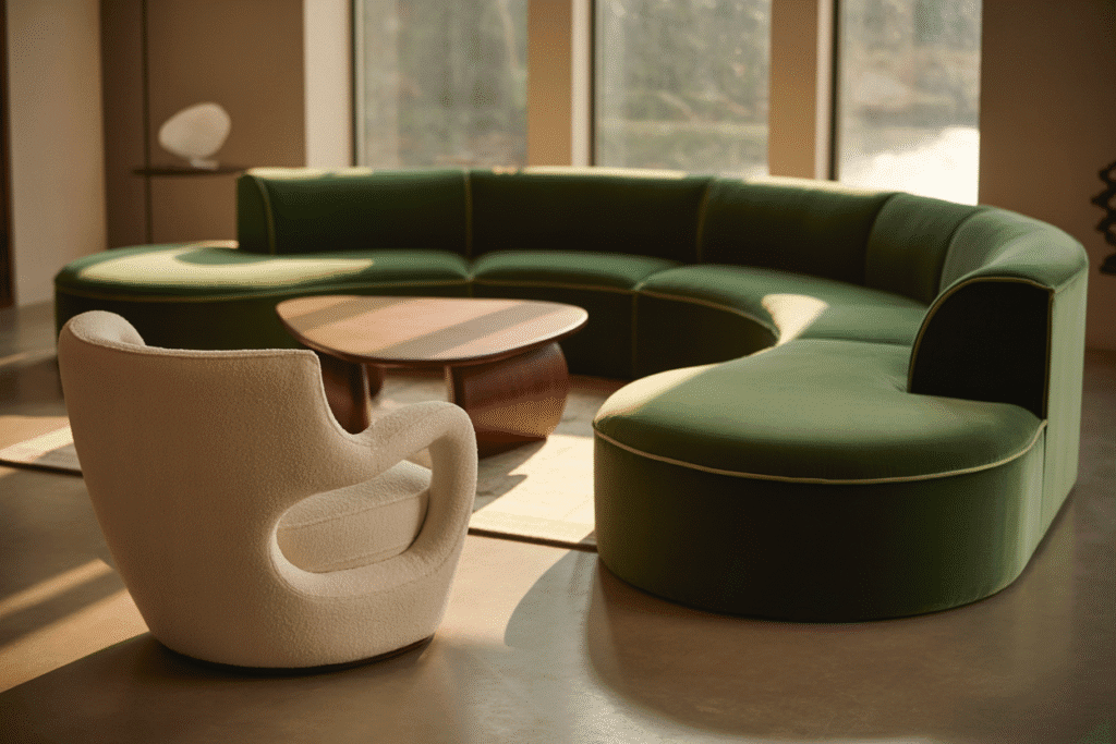 Curved Furniture Ideas