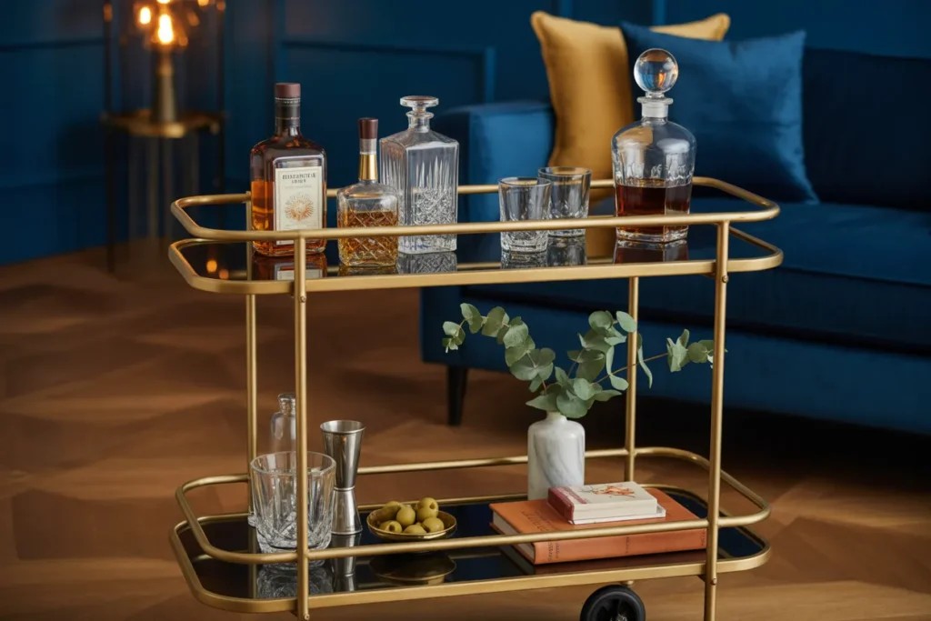 Bar Cart Styling Ideas