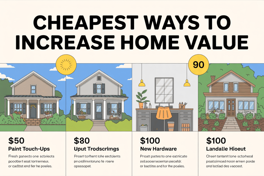 Cheapest Ways to Increase Home Value