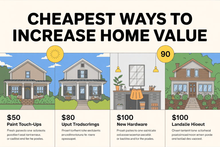 Cheapest Ways to Increase Home Value