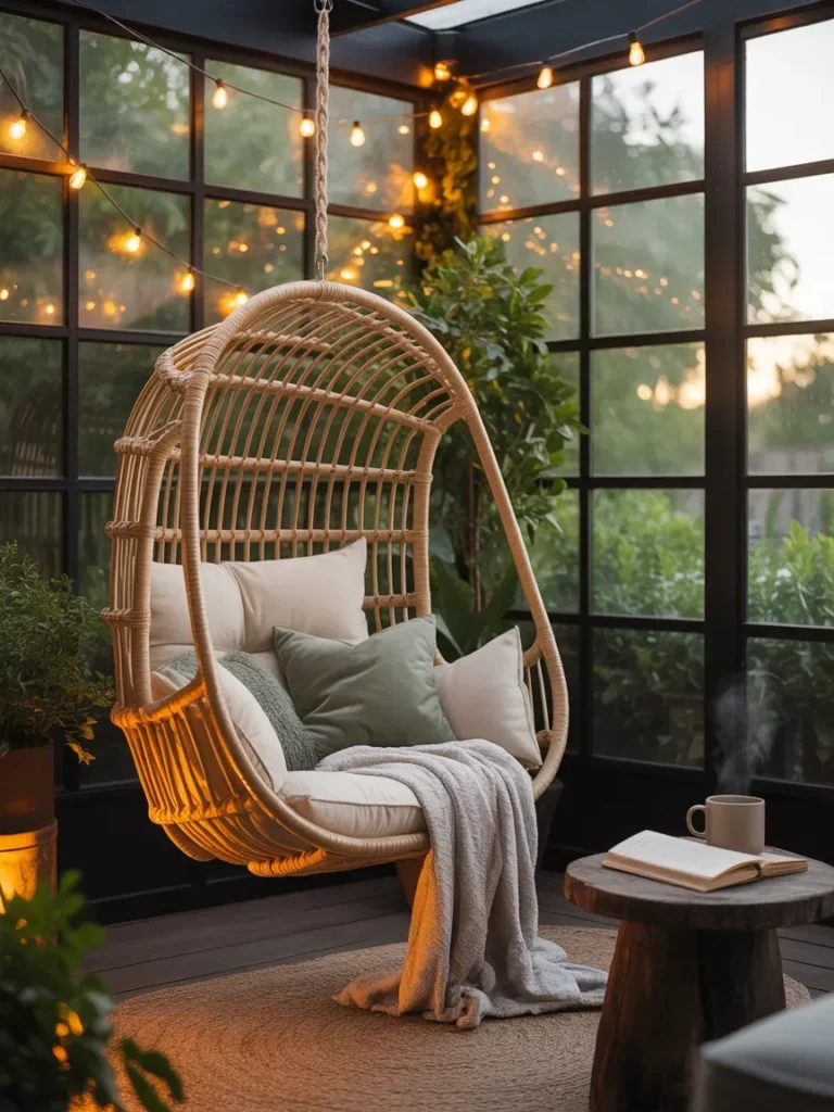 Add Hanging Chairs or Swings