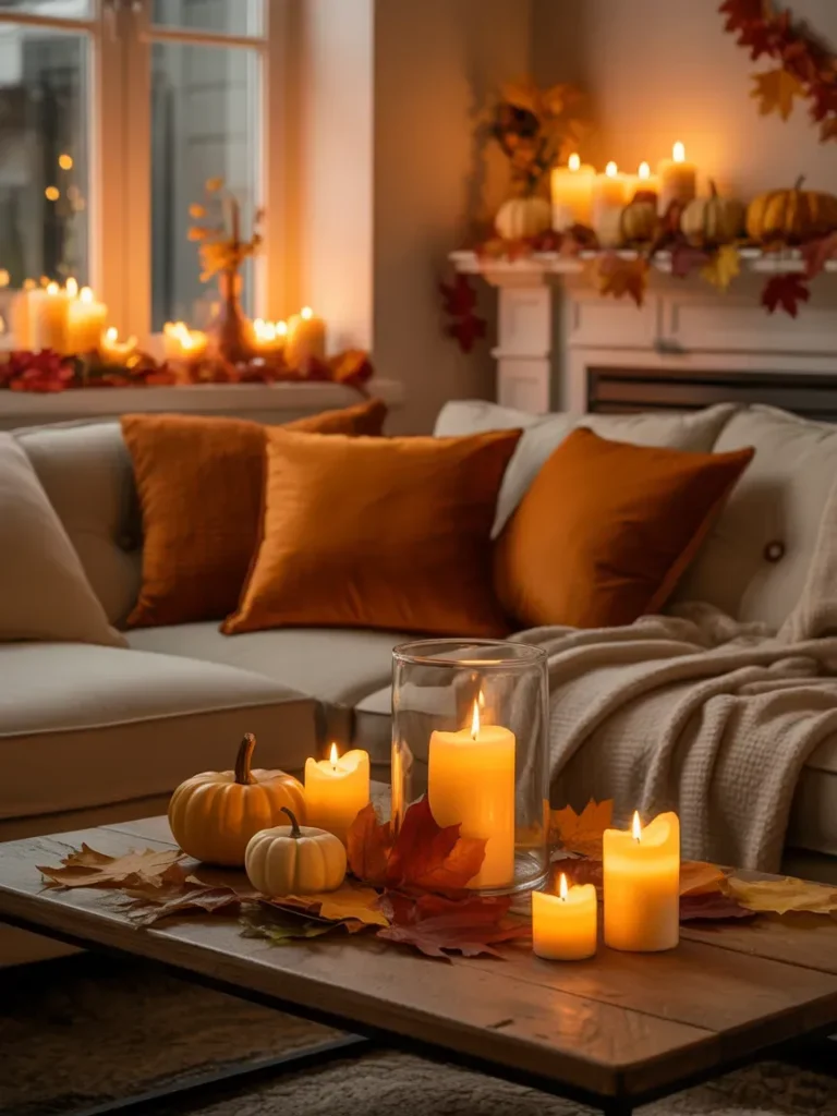 Add Candles for Warm Glow