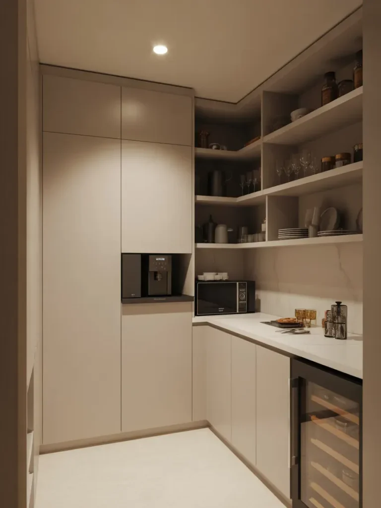 Hidden Appliance Storage