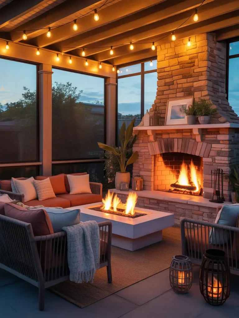Add a Fireplace or Fire Pit