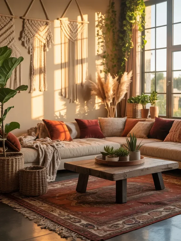 Create a Relaxed Collected Bohemian Interior
