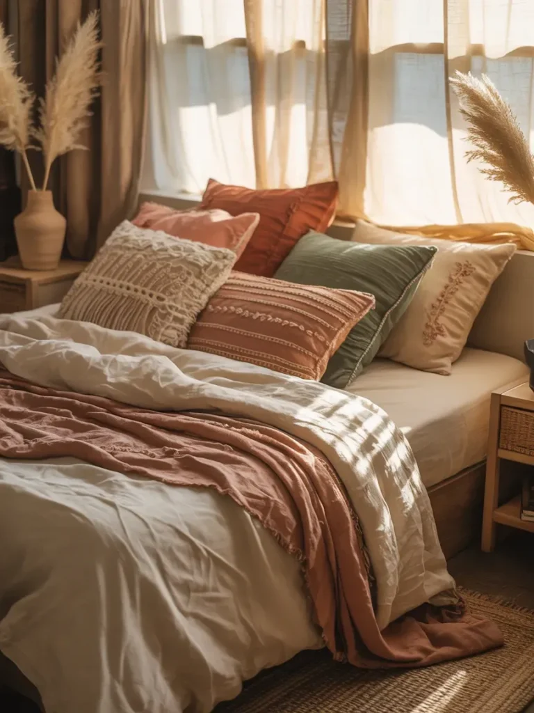  Choose a Relaxed Bohemian Bed Setup