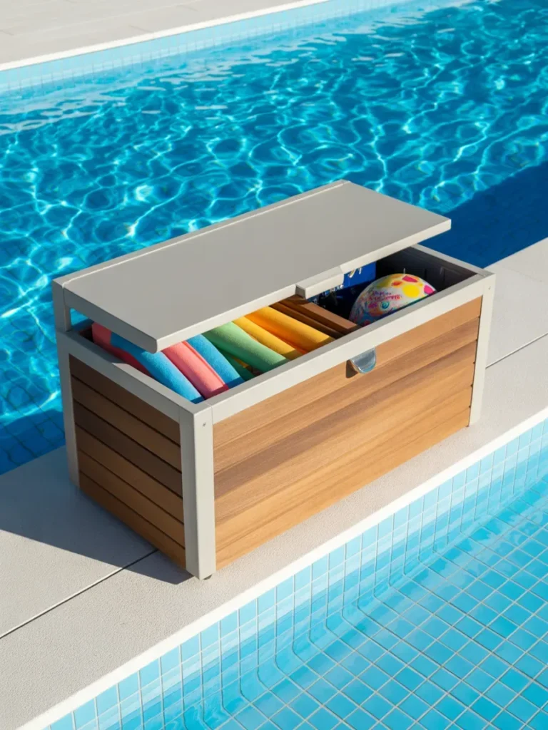 Deck Box with Hidden Storage