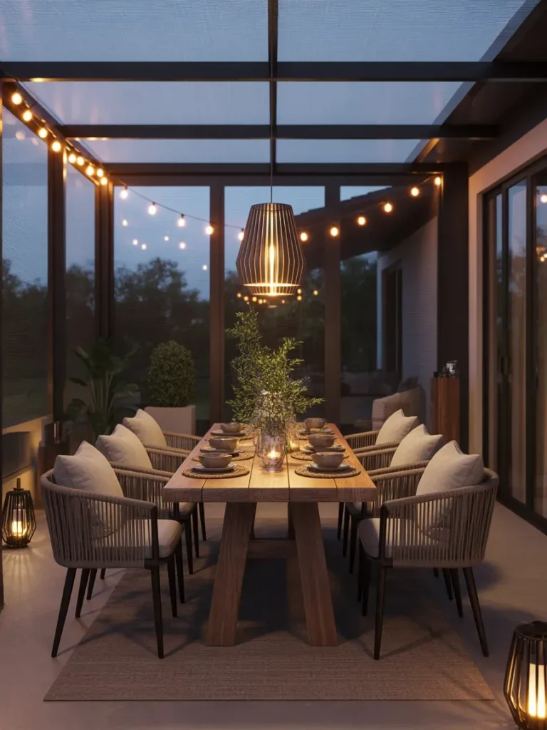 Create an Outdoor Dining Area