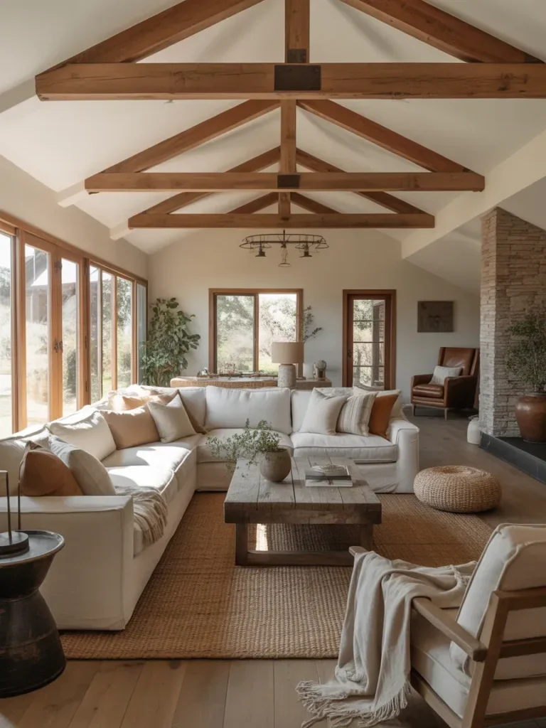 Create an Open and Airy Living Room