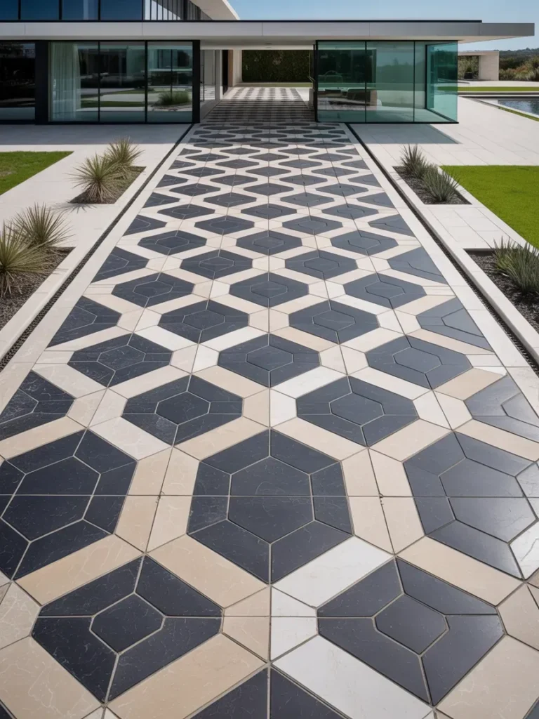 Geometric Paver Patterns