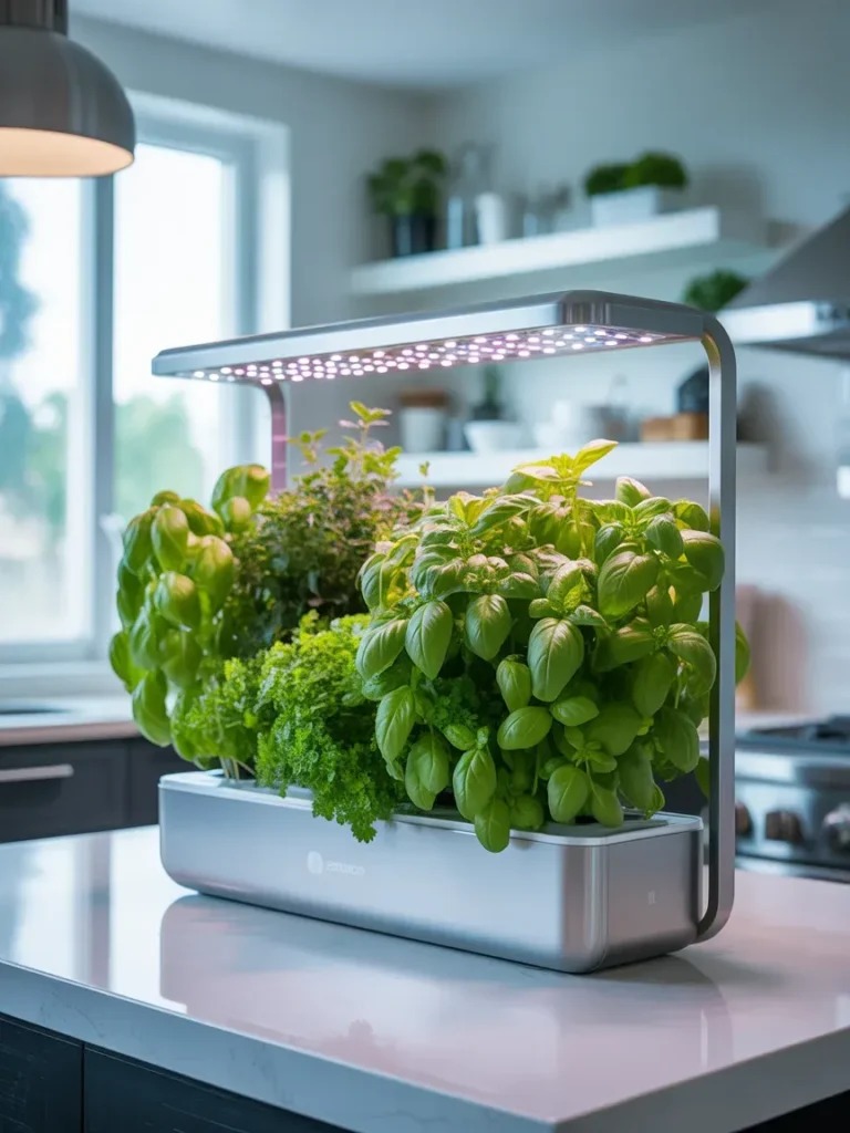 Smart Indoor Herb Garden Systems