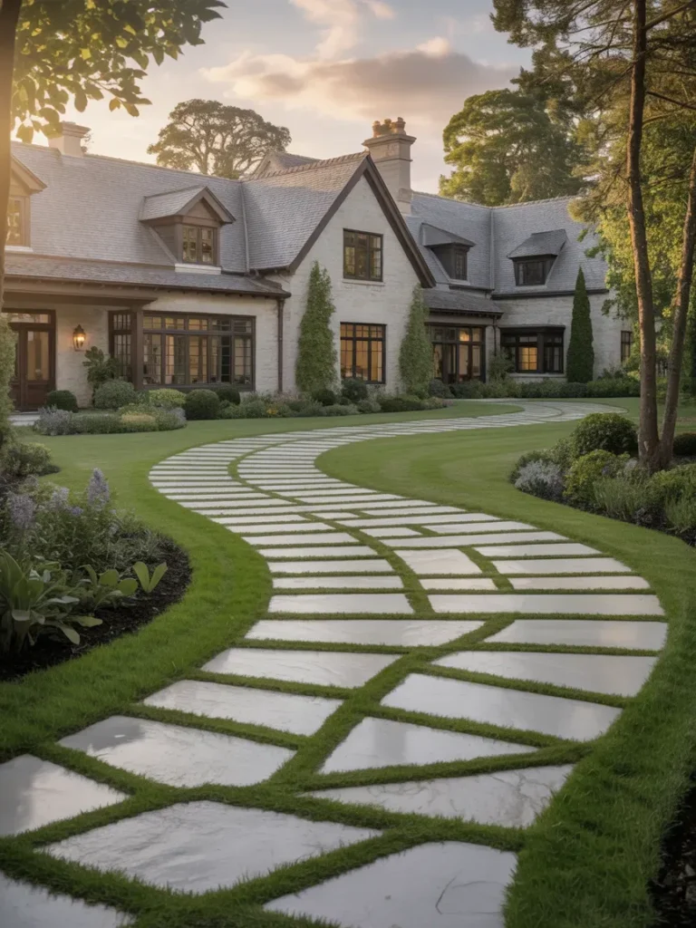 Natural Stone Driveway