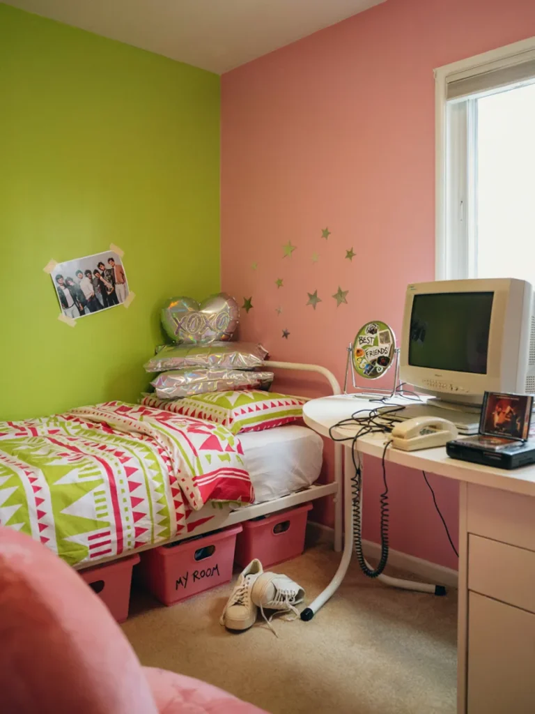 Early 2000s Teen Bedroom Color Palette