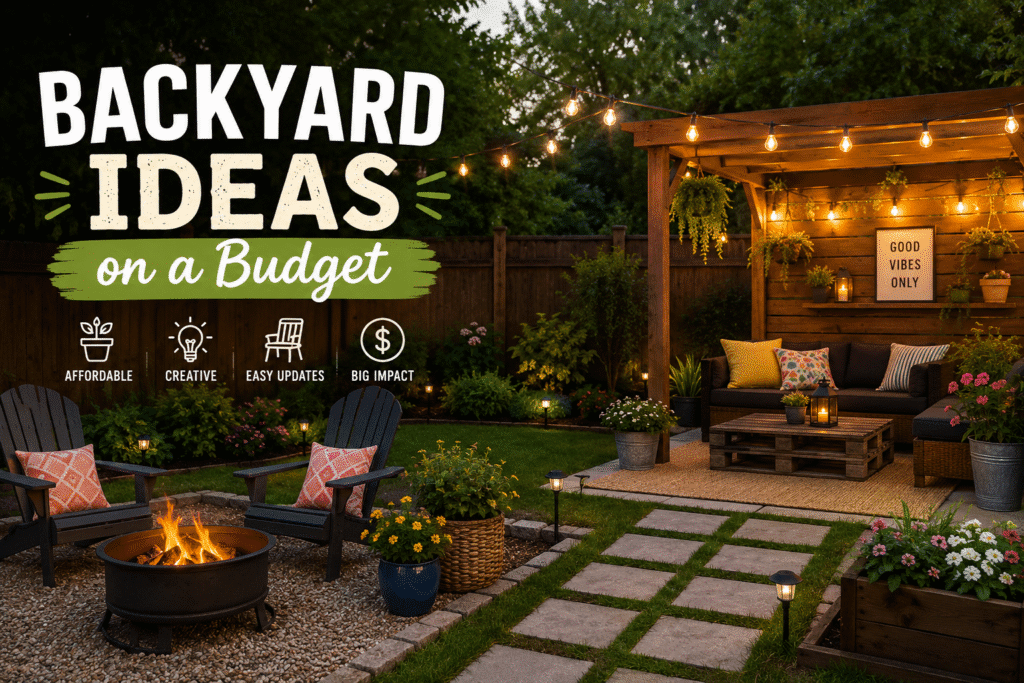 Backyard Ideas on a Budget