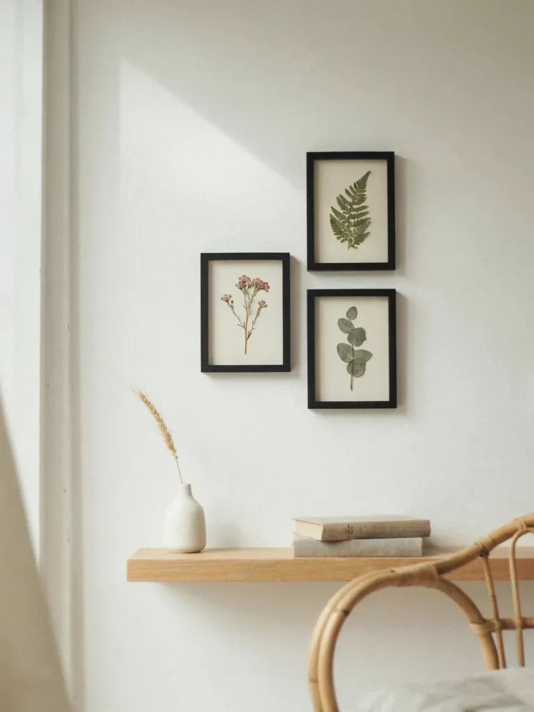 Pressed Flower Frames for Handmade Charm
