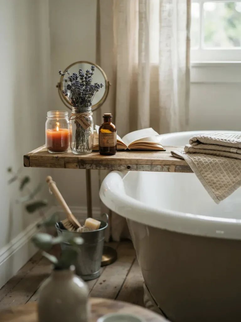 Farmhouse Bathtub Tray