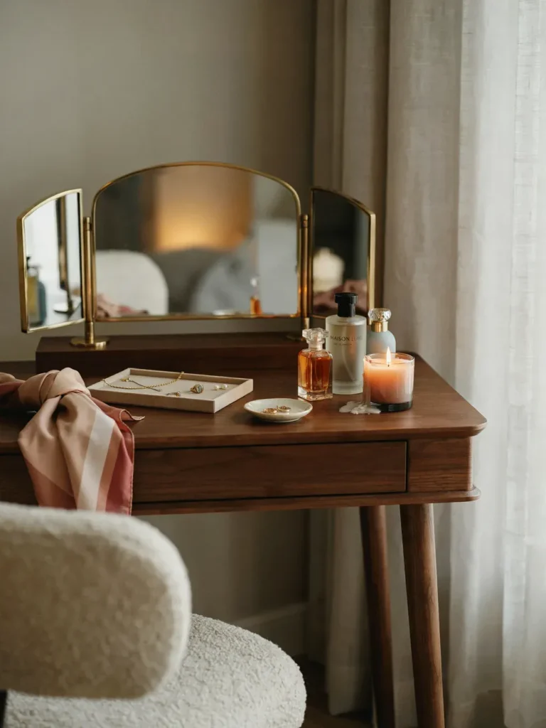 Dressing Table Mirror Set