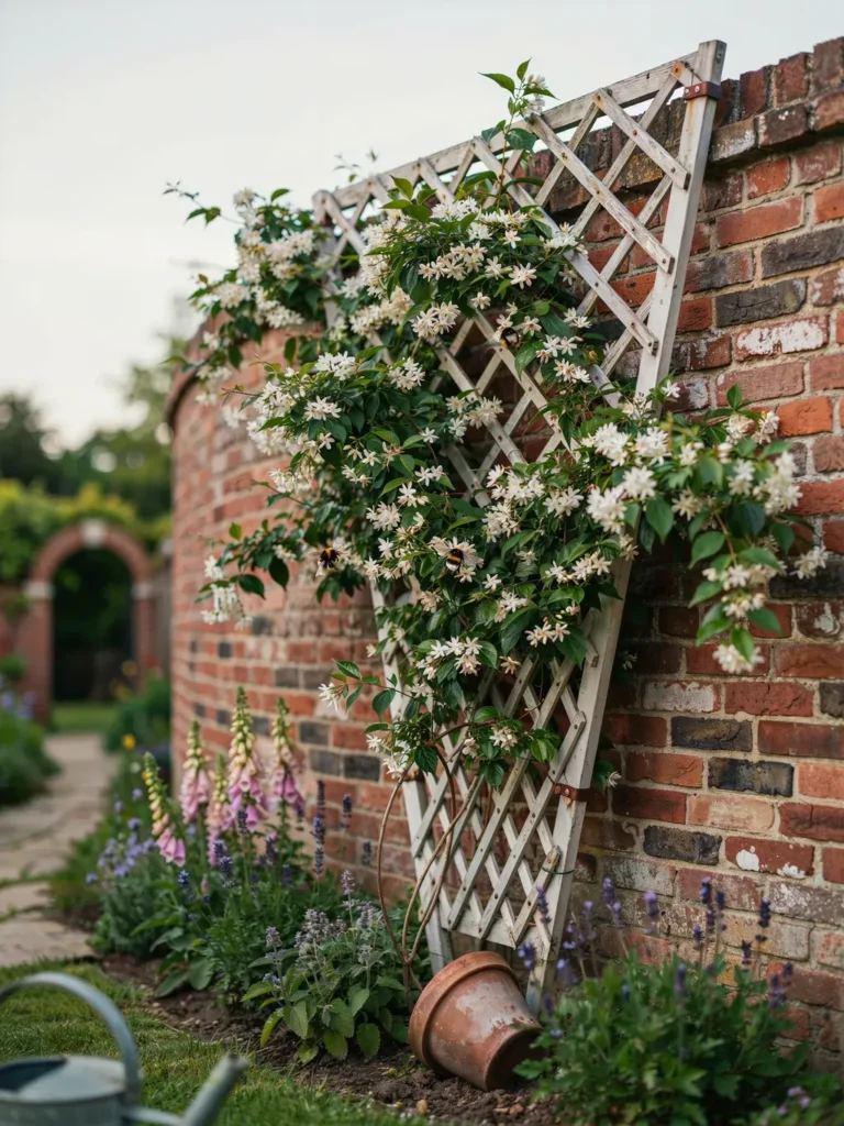 Cottage Garden Trellis for Star Jasmine