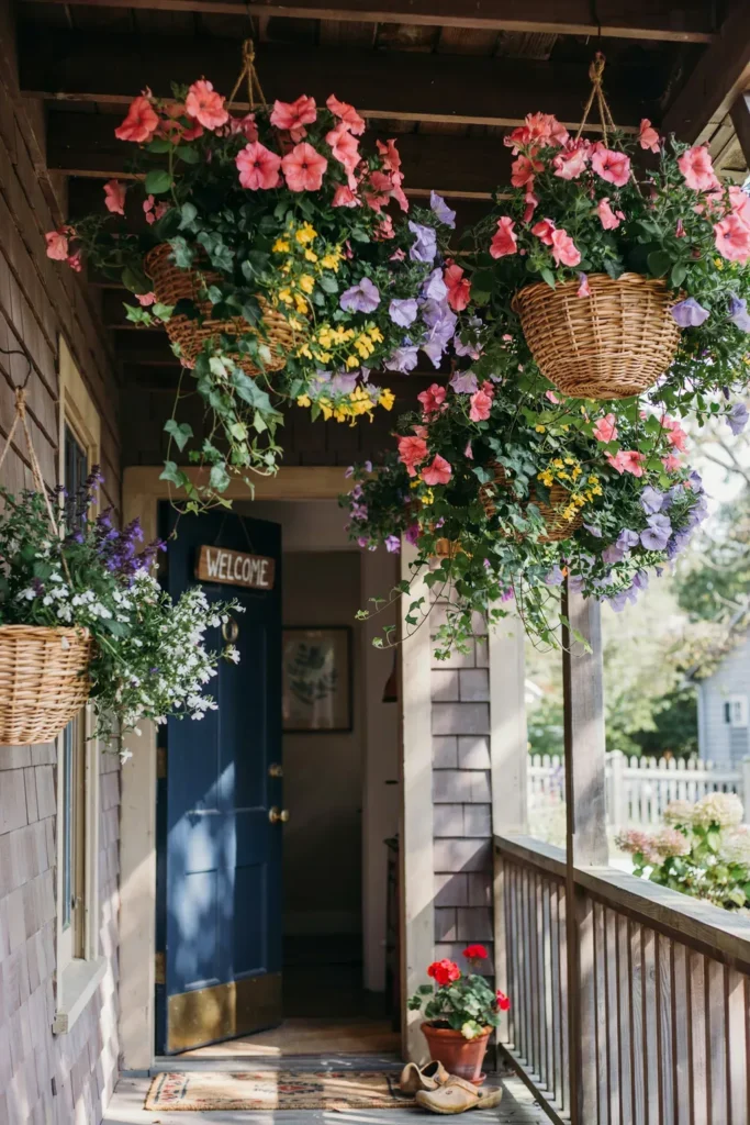 Hanging Baskets: Claim the Ceiling