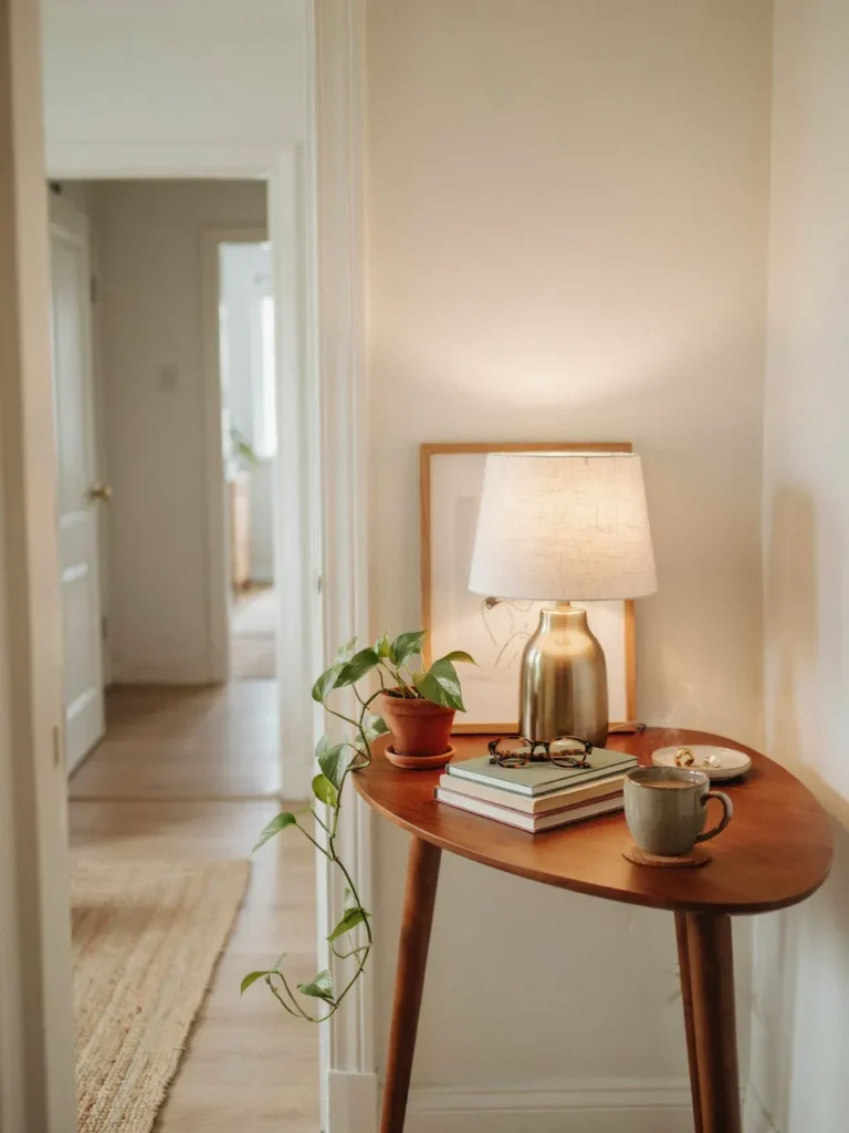 Corner Console Table Solution